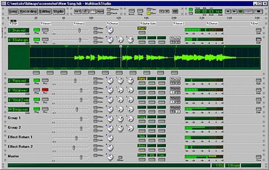 mac multitrack audio editor